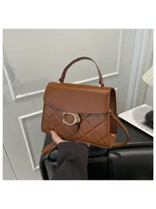 2026 New Women's Small Square Bag High Quality Solid Color Minimalist Versatile Commuter Crossbody Shoulder Bag Crossbody Handbag