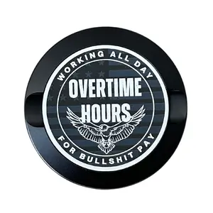 Metal Zyn Container, Aluminum Snus Can, Overtime Hours Airtight Dip Can, Custom Engraved Zyn Can, Gift For Him