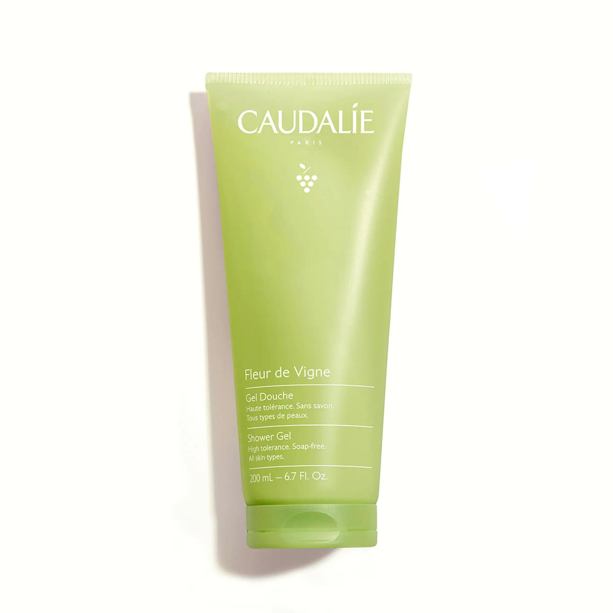 Caudalie Fleur de Vigne Daily Body Care Cleanser - Silky Fragrance Shower Gel, Gentle, Moisturizing, Plant, Soothing, Cleansing, Smelling Good, Scented