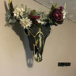 Bison Skull wall decor
