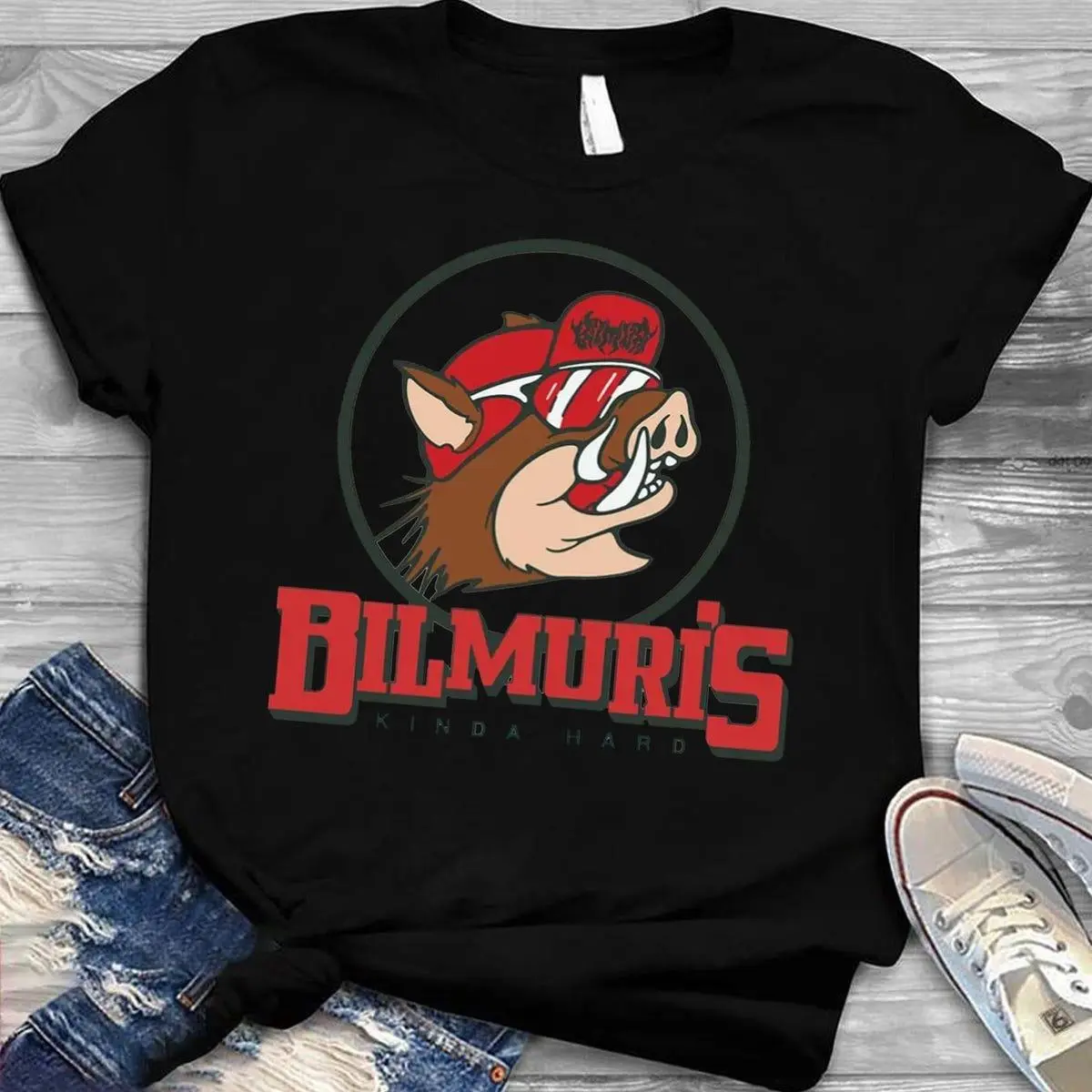 Men's Bilmuri Streetwear Short-Sleeve T-Shirt - Bangin' & Slangin' Design, Unisex Casual Top, Shortsleeve