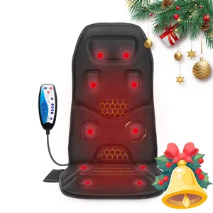 COMFIER Back Massager with Heat, App Control Vibration Massage Seat Cushion, 10 Motors & 3 Heat Levels Chair Massager Pad, Gifts for Mom,Dad Home Office Use