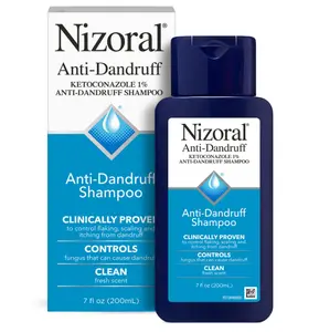 Nizoral Anti-Dandruff Treatment Shampoo with 1% Ketoconazole, 7 fl oz, Fresh Scent