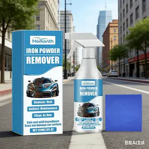Homonth Paint  Tire Rust Remover - Car Iron Powder Cleaner, Degreaser  Polishing Refurbishing Agent