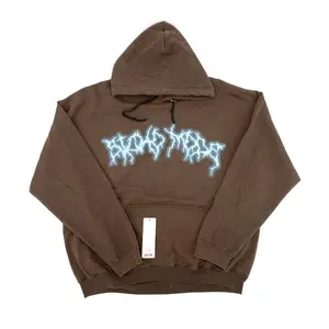 Cactus Jack Sicko Mode Hoodie Washed Brown 2019 (93665-533) Men's Size S-L Long Sleeve Menswear Tops Casual Sweatshirts