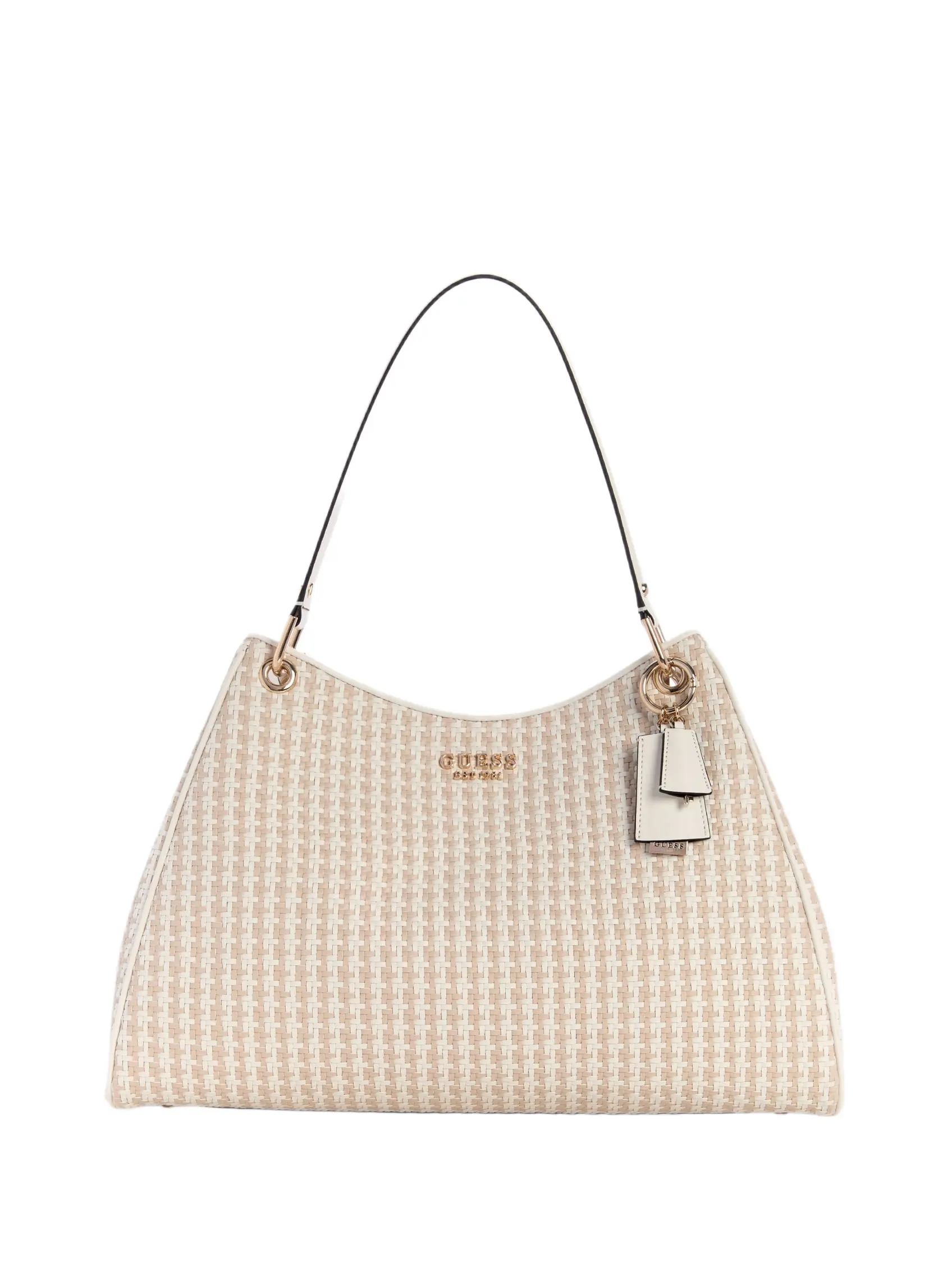 GUESS Female Mirema Woven Girlfriend Carryall