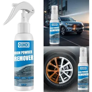 30/100ml Multi-Purpose Rust Remover Inhibitor Iron Powder Remover Metal Cleaning Rust Spray Rust Iron Remover Maintenance Spray (100ml)