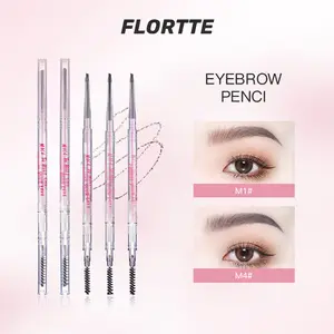 FLORTTE Sculpting M Eyebrow Pencil Cosmetic Makeup for Precise Definition and Natural Look Waterproof Quick Filling eyebrow pencil