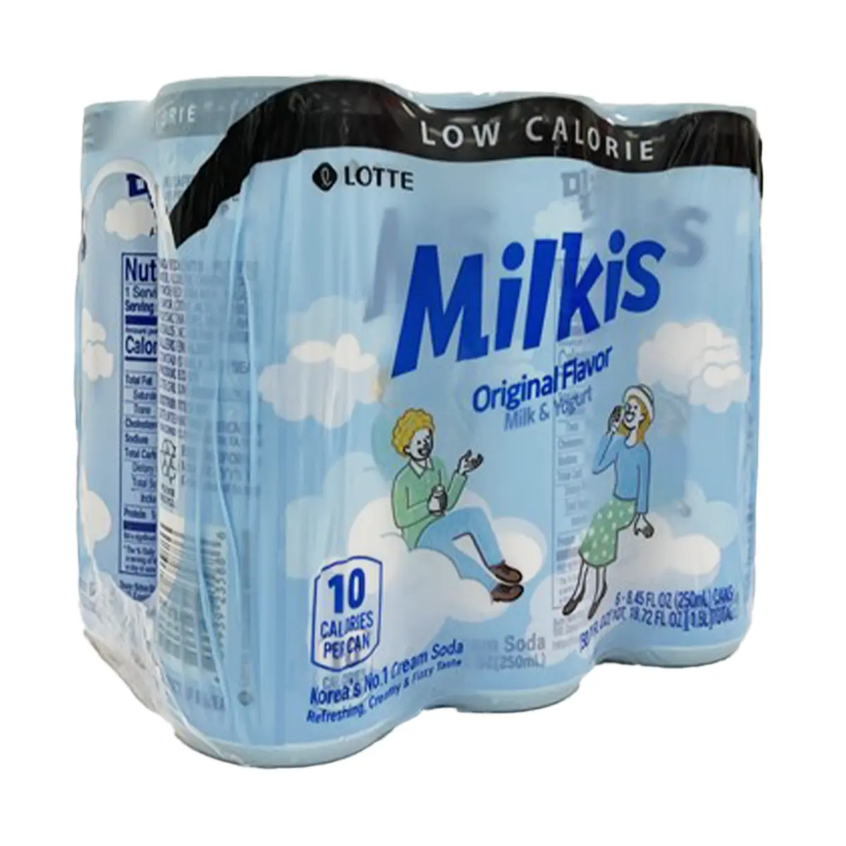 LOTTE Milkis Low Calorie 8.45 fl.oz