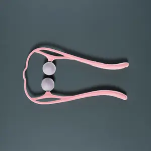Plastic Pressure Point Therapy Neck Massageador Massagem Relieve Hand Roller Neck Massager For Neck Shoulder Trigger Point