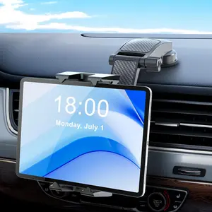 Car Dashboard Phone & Tablet Mount, Adjustable Car Tablet Holder, Universal Car Phone Holder, Car Mount Smartphone Compatible with 4-14 Inch Cell Phone & Tablet