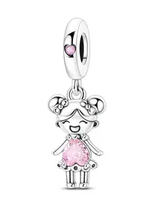 Elegant Girl Pendant Necklace Chain, DIY Jewelry Making Kit, Perfect Gift for Women, Ideal for Special Occasions, DIY Pendants