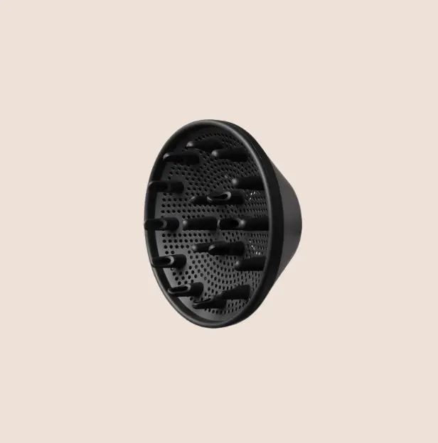 L'ANGE HAIR - Axia Diffuser, HaloRing Hair Dryer Magnetic Diffuser  enhances natural curls and waves by evenly distributing airflow. It gently dries hair without disrupting the curl pattern, helping to reduce frizz and encourage beautifully formed curls.