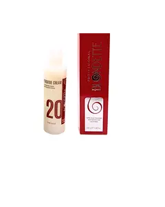 BLONDETTE Professional Hair Color Kit 100 ml + 20 Vol Developer 6 oz with Accessories for Smooth Even Color Application