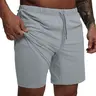 MAELREG Men's 2-in-1 Running Shorts with Liner, Outdoor Hiking Gym Training Shorts, Breathable Athletic Workout Shorts with Towel Hook