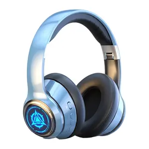 Wireless Gaming Headset With RGB Lighting Effects, Low-Latency Wireless Headset, Suitable For Gift Giving Children's Headphones, Computer Headset For Online Learning