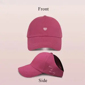 2026 Women’s High Ponytail Baseball Cap - Breathable Messy Bun Hat for Running, Gym & Tennis, Lightweight Embroidered Sports Visor for Summer Beach Travel Sun Protection