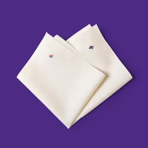 Our Extra-Soft, Extra-Sustainable Hanky with 🌈 Rainbow Embroidery