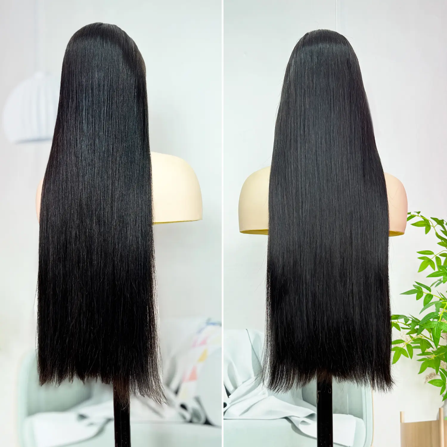 Raw Vietnamese Hair Super Double Drawn 13x4 Bone Straight Bob Wig 200% Density Human Hair Wigs HD Lace Pre Plucked Bleached Knots #tiktokshopbacktoschool