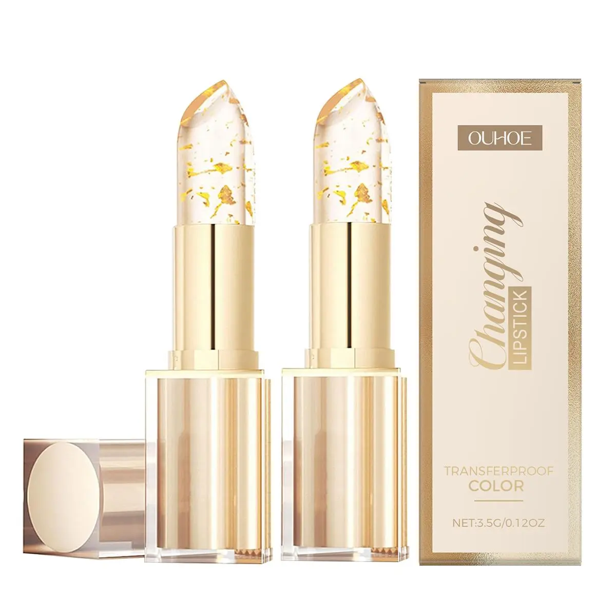 Color-Changing Lipstick - Long Lasting, Moisturizing, High-Shine Makeup for All Day Wear -Flawless Hydrating Cosmetic Gloss Lipgloss Blend Transferproof