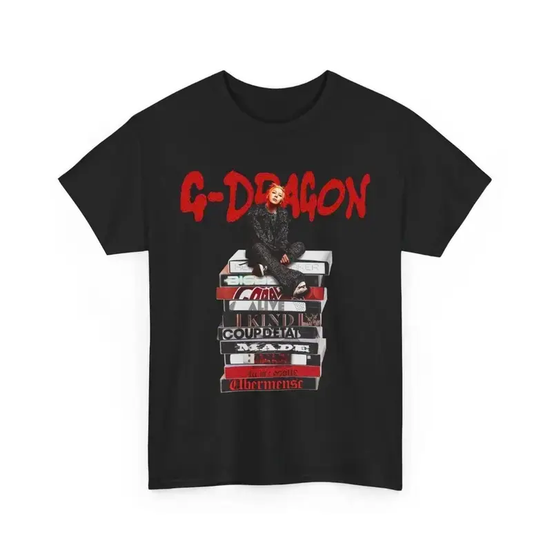 G-Dragon Ubermensch World Tour 2025 Graphic T-shirt, Gdragon Drama