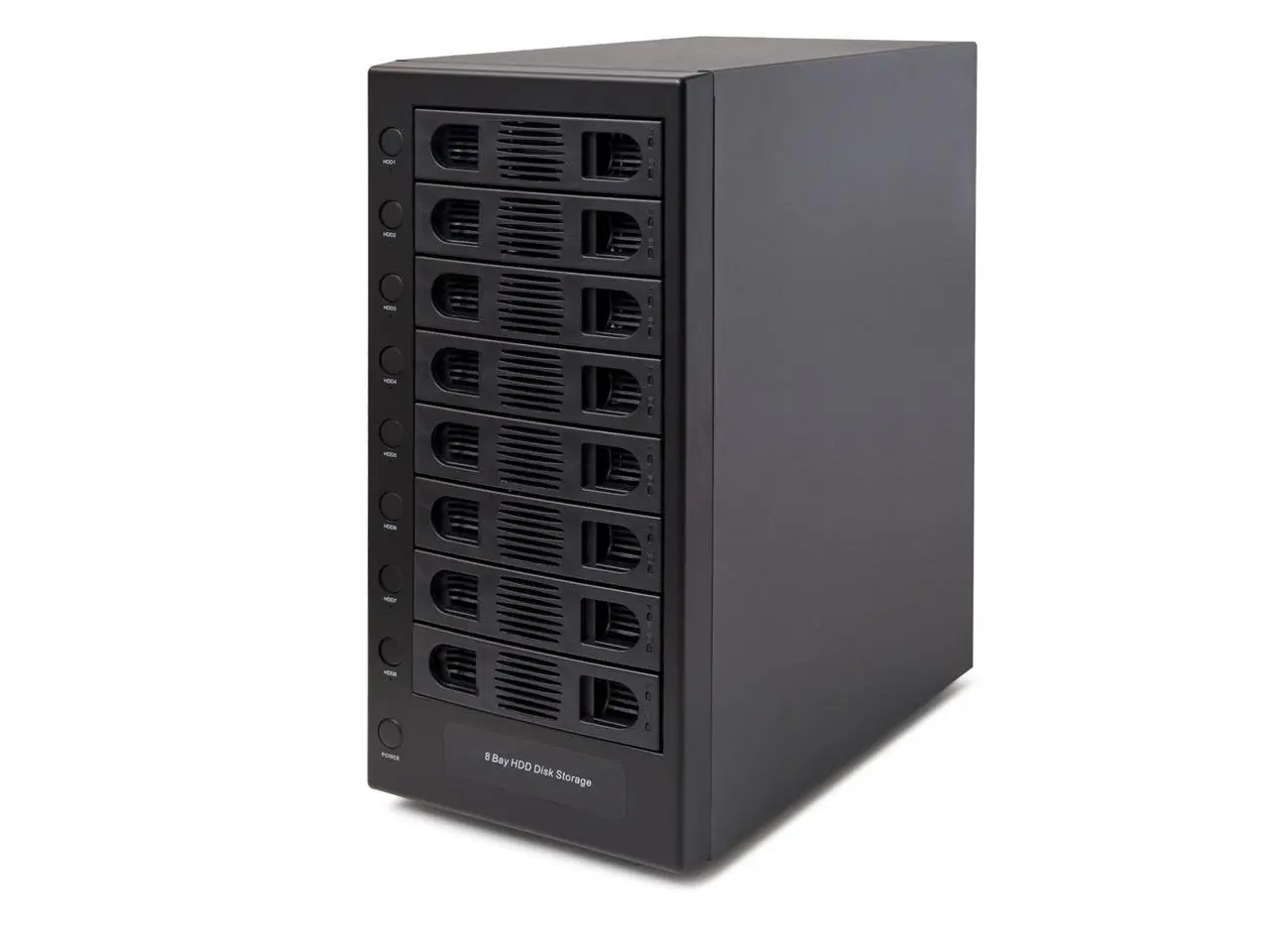 Syba SY-ENC50119 8 Bay 2.5" and 3.5" SATA Hard Drive External USB 3.0 Hard Drive Enclosure