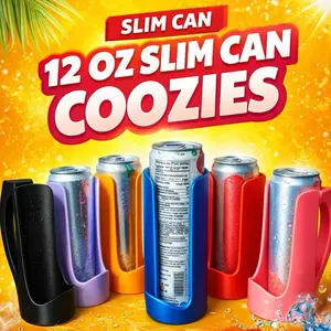 12oz Slim Can Clutch Customizable Can Holder for Red Bull Alani Celsius Truly White Claw - Portable 3D Printed Drinkware