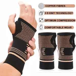 Copper-Infused Wrist Braces,Wrist Compression Sleeve, Wrist Brace For Women, Wrist Protector, Wrist Supports, Wrist Brace For Men, Wrist Splint, Wrist Bandage, Wrist Splint For Carpal Tunnel, Wrist Wraps