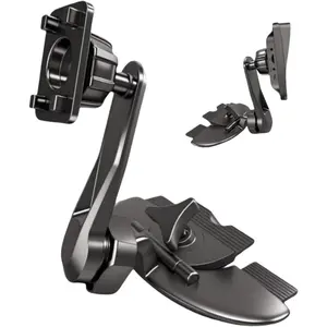 CD Slot Mount for CarPlay Screen Adjustable Arm and 360 °   Rotating Universal Head Compatible with in-Car Monitors CD Slot CarPlay Mount