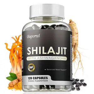 Buporai - Shiraizhi Ashwagandha Complex Capsules - Antioxidant and Cell Protection - Cardiovascular Health Support