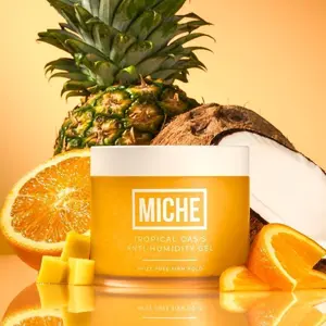 Anti-Humidity Frizz Fighting Strong Hold Hair Gel | For All Hair Types Curly, Coils and Wavy Hair - Alcohol Free - MICHE Beauty