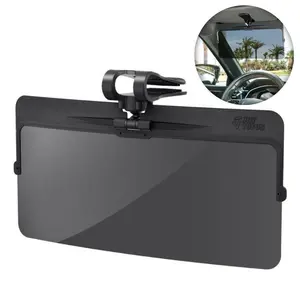 Joytutus Universal Car Anti-Glare Polarized Sun Visor Extender — UV400 Protection, 12.6" x 5", Quick Installation, Ensures Safe Driving