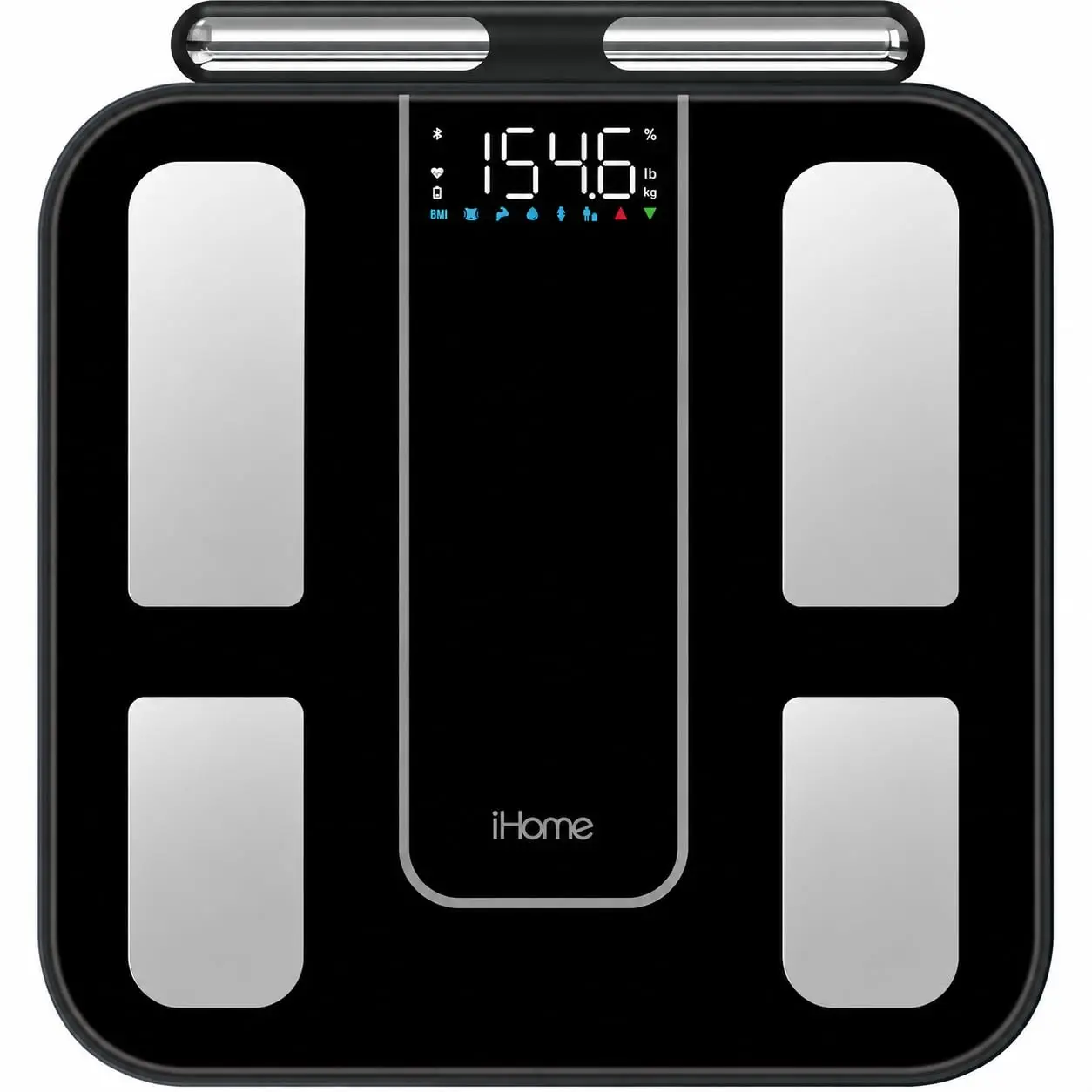 iHome 8-Electrode Digital Automatic Interconnected Smart Weight Scale for Home Health Monitoring, Digital Automatic Bathroom Scales
