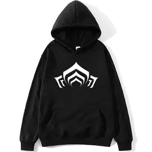 Warframe Logo Graphic Men's Hoodie Fall Casual Long Sleeve Tracksuit Unisex Women Men High Street Sweatshirt unisex Pullovers Y7A