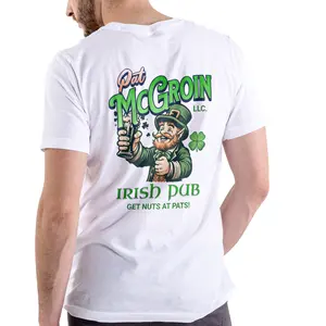 PAT MCGROIN IRISH PUB T Shirt, Unisex Cotton Casual Menswear