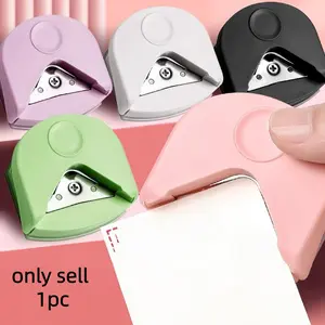 Round Corner R4 Cutter Card Photo Rounder Plastic Film Paper Trimmer Straight Sharp Angle Cutting Tool Paper Cutters Cardboard Cutter