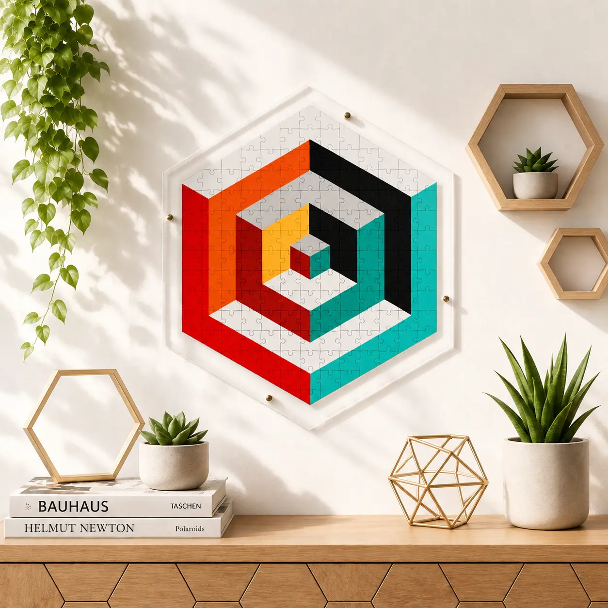Acrylic Wall Art Puzzle | Abstract Harmony