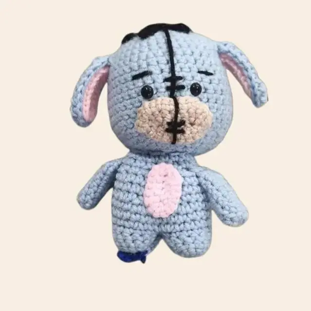 Eeyore Amigurumi Crochet Doll