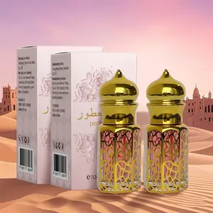 1pc/10ML Middle Eastern Arabic Essential Oil Perfume, Unisex Long-Lasting Light Scent, Tropical Fruit Vanilla Sandalwood Fragrance Arabian Perfume Oil Aromatic Fragrance