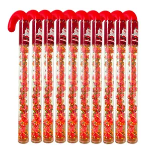 G-BOX Candy Cane Rainbow Gummy Cluster Candy Pack - 10 Freeze Dried Candy Canes