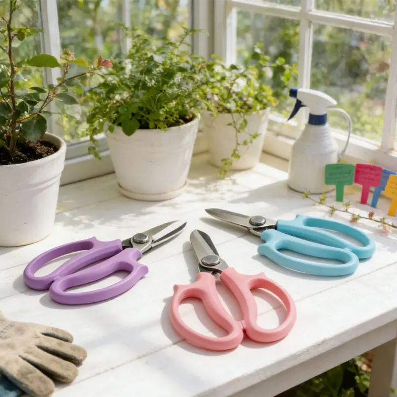 1pc Florist Essential Garden Tool - Stainless Steel Flower Cutting Scissors