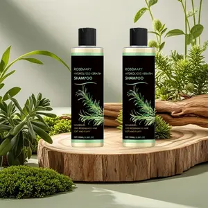 Rosemary Shampoo Haircare Daily Scalp Cleansing Moisturizing Hair Nourishing Natural Shine Smooth Hydrating Shampoo for Soft and Healthy Hair