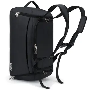 42L Sports Duffel Bag with Shoe Compartment & Wet Pocket – Waterproof Gym Bag for Men & Women, Travel Carry-On with Shoulder Strap & Lock Sneaker Bag