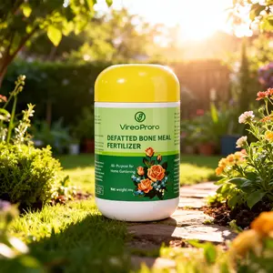 Defatted Bone Meal Fertilizer Certified Organic by OMRI Promotes Strong Root Development Ideal for Potted Plants Tomatoes Peppers & Bulbous Plants Garden Home