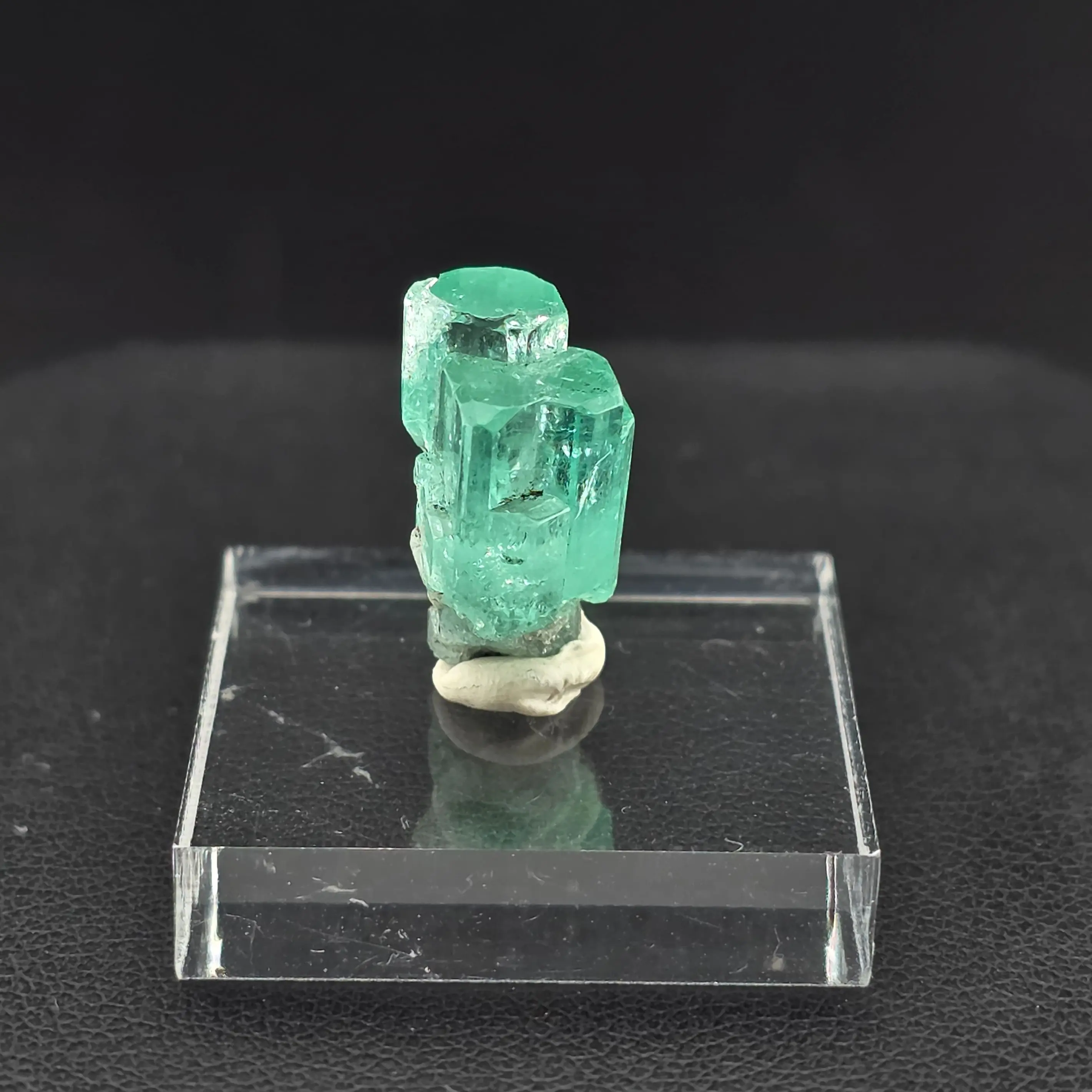 Emerald Crystal from Colombia - Multi-Terminated, Gemmy Green