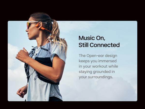 SHOKZ NEW OpenRun Pro 2 - Open-Ear, Bone Conduction Sport Headphones - Sweat Resistant, Workout Headphones with Deep Bass and Smart Mic SHOKZ NEW OpenRun Pro 2 - Open-Ear, Bone Conduction Sport Headphones - Sweat Resistant, Workout Headphones with Deep Bass and Smart Mic