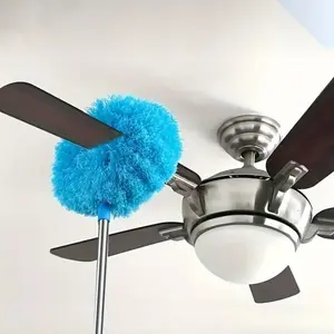 Extendable Microfiber Duster,  1 Count Versatile & Washable & Reusable Duster for High Ceilings, Fans, Furniture & Cars, Household Cleaning Tool, Home Cleaning Tool, Cleaning Supply, Dusters For Cleaning