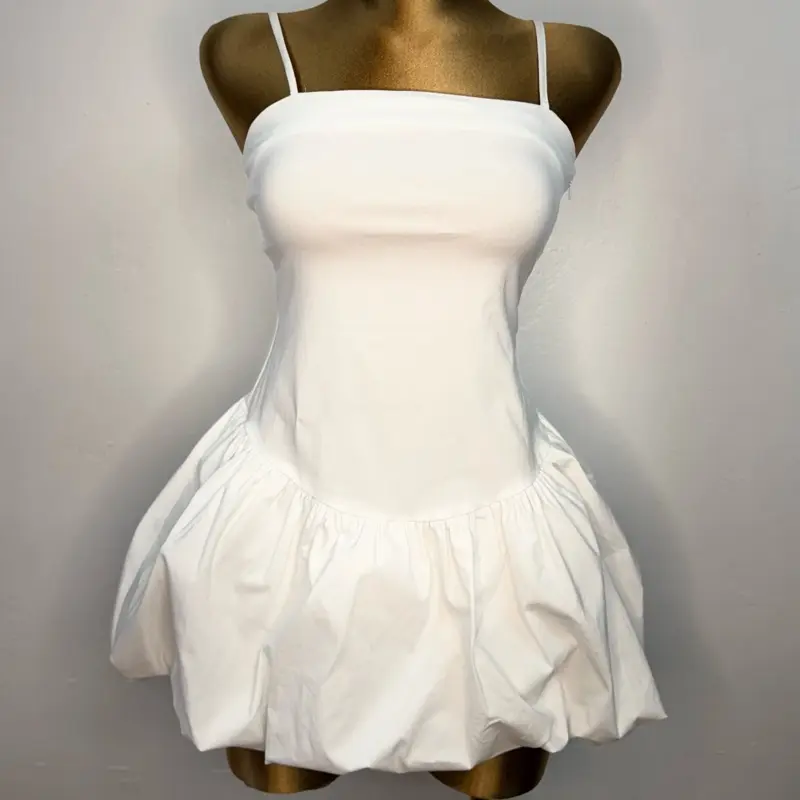 White Bubble Dress