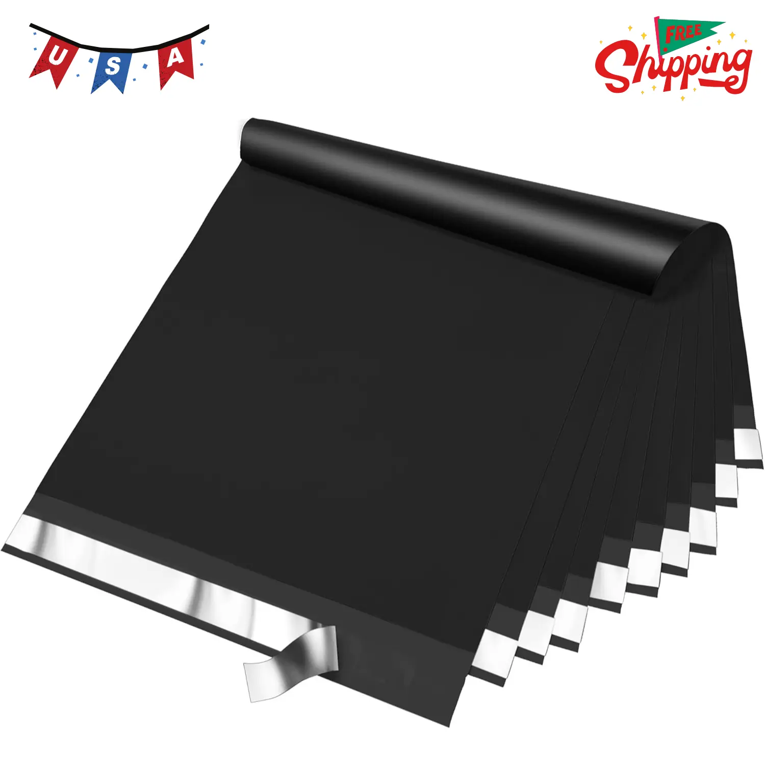 Poly Mailers 14.5x19 Inch 50 Pcs, Waterproof Shipping Bags