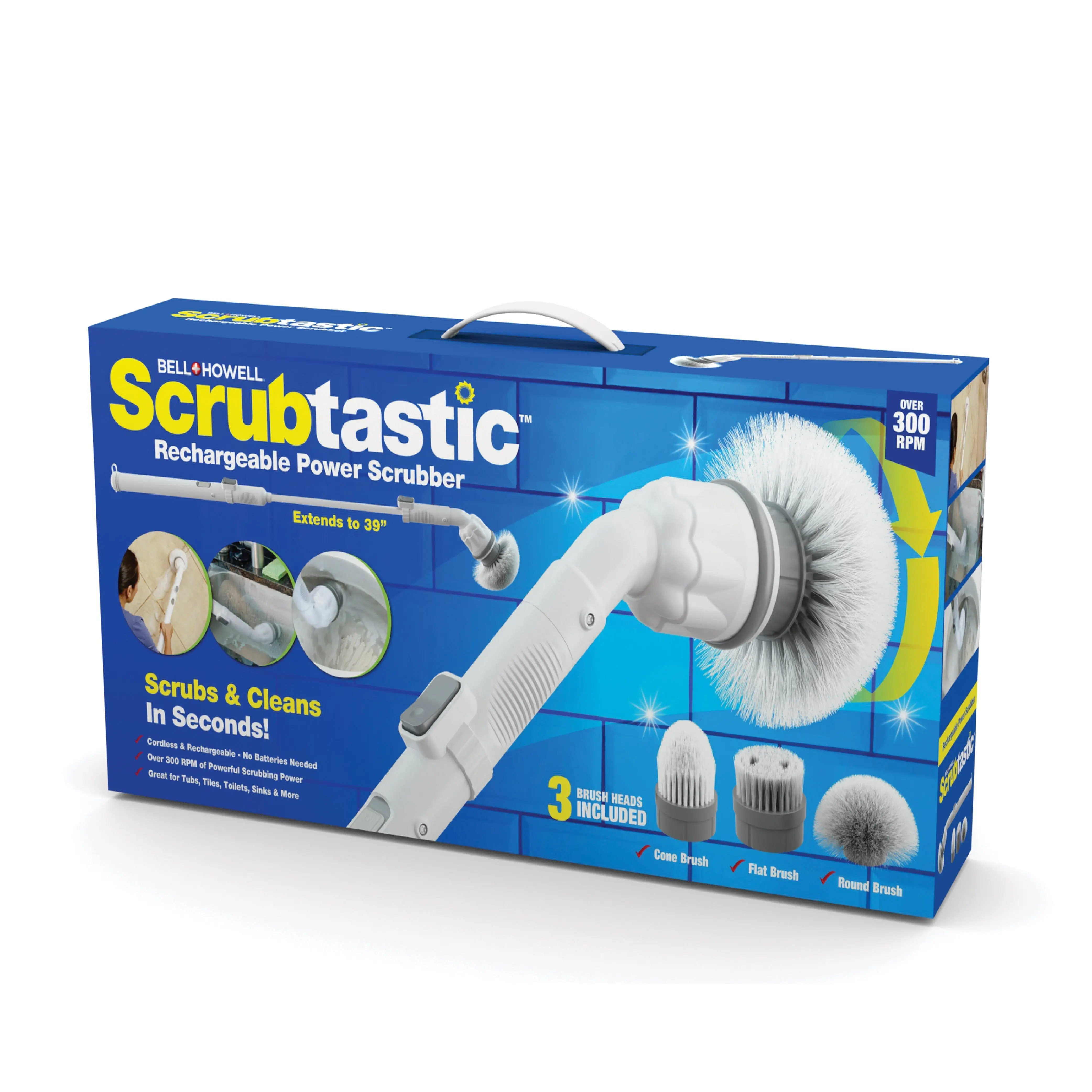 Scrubtastic Rechargeable Power Scrubber Scrubtastic Rechargeable Power Scrubber